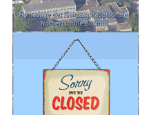 Tablet Screenshot of norbertschule.bocholt.de