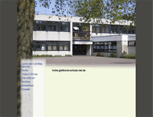 Tablet Screenshot of hohe-giethorst-schule.bocholt.de